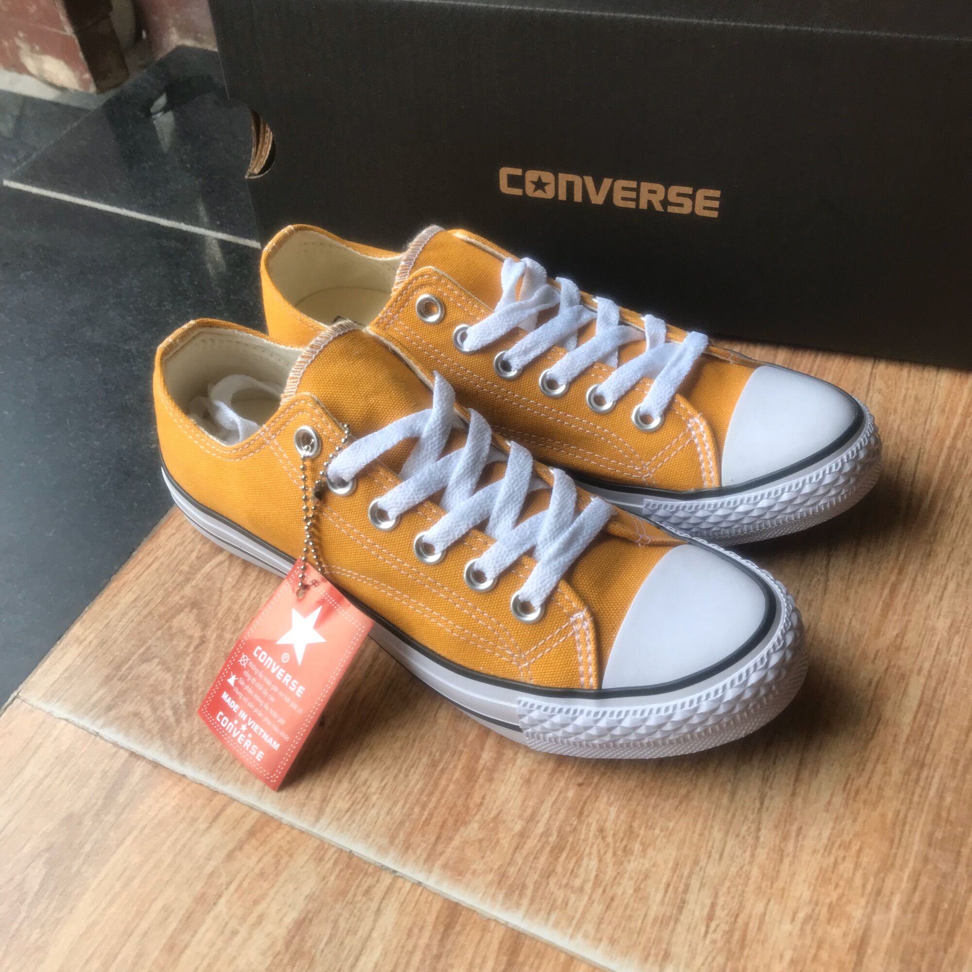 Giày Converse 1970s Vàng thấp cổ