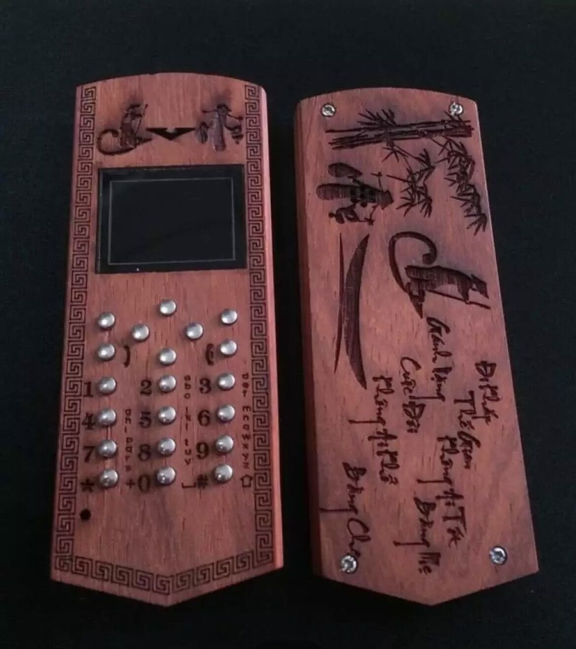 Vỏ gỗ cho điện thoại Nokia 105 nhiều mẫu đẹp