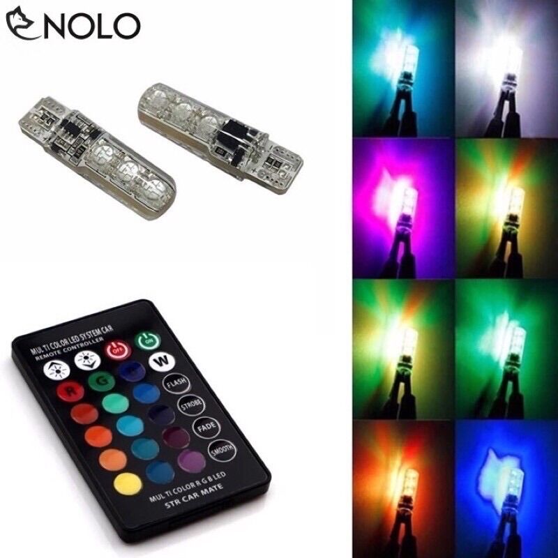 Đèn led si nhan 7 màu có điều khiển