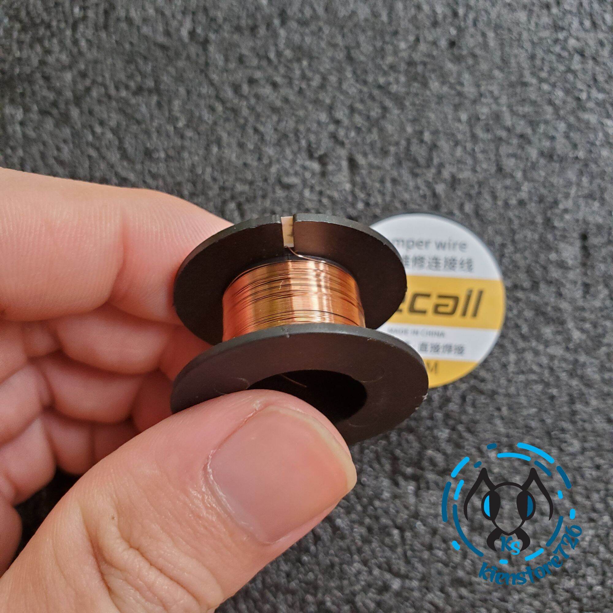 Dây đồng câu mạch 0.1mm (15k/2 cuộn) .kienstore726