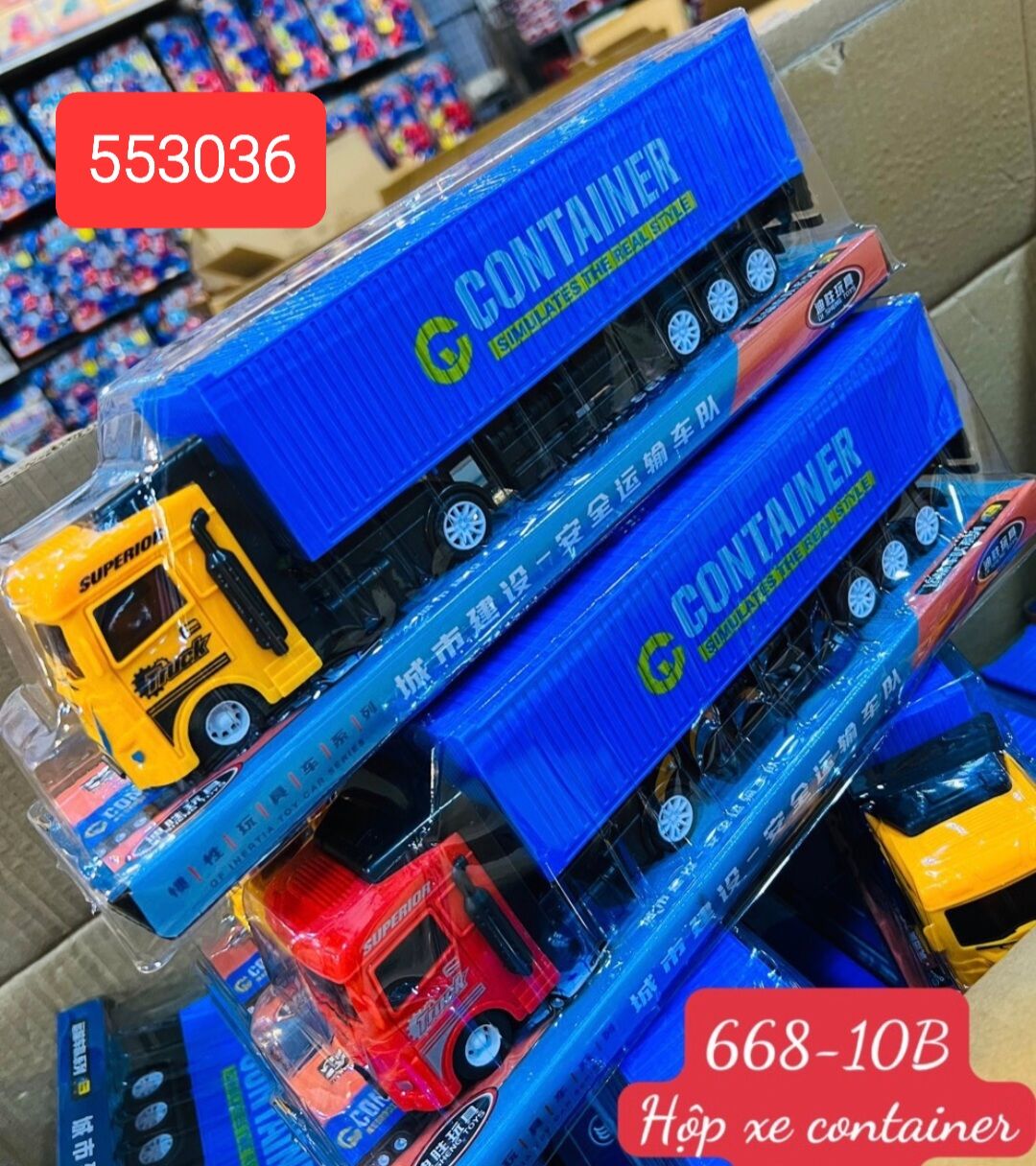CT_ Xe mô hình container đồ chơi