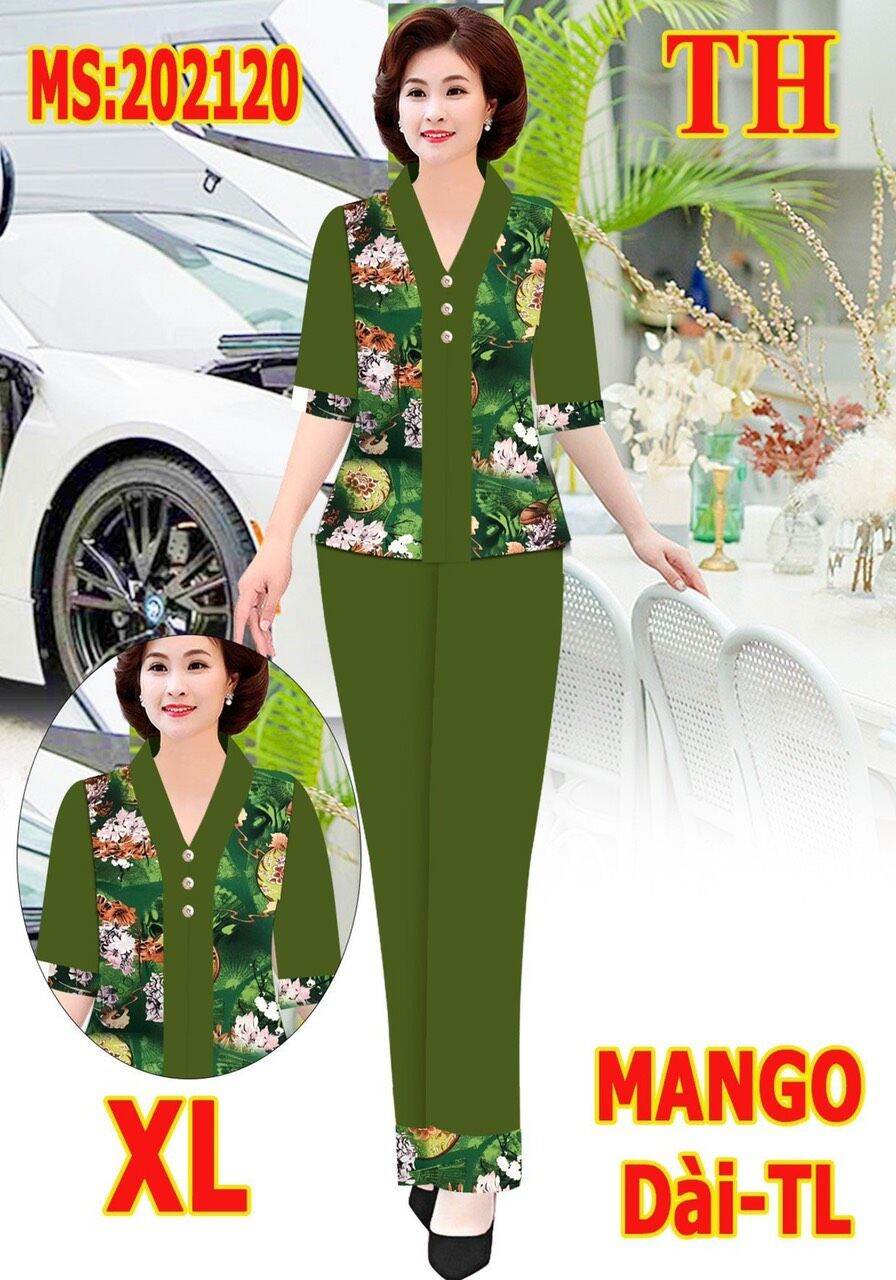 bộ hoa phối đi chợ đi chùa đều sang