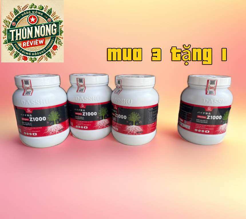 Phân bón lá z1000 1 kg mua 3 hủ tặng 500gr Magie kẽm và 1kg z1000