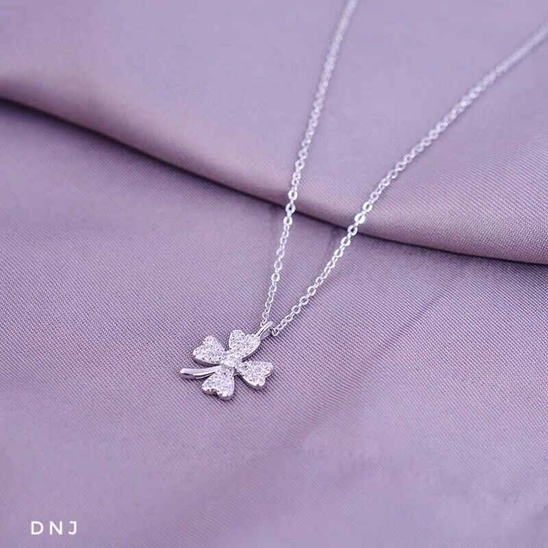 Dây chuyền bạc nữ cỏ 4 lá 🍀 may mắn