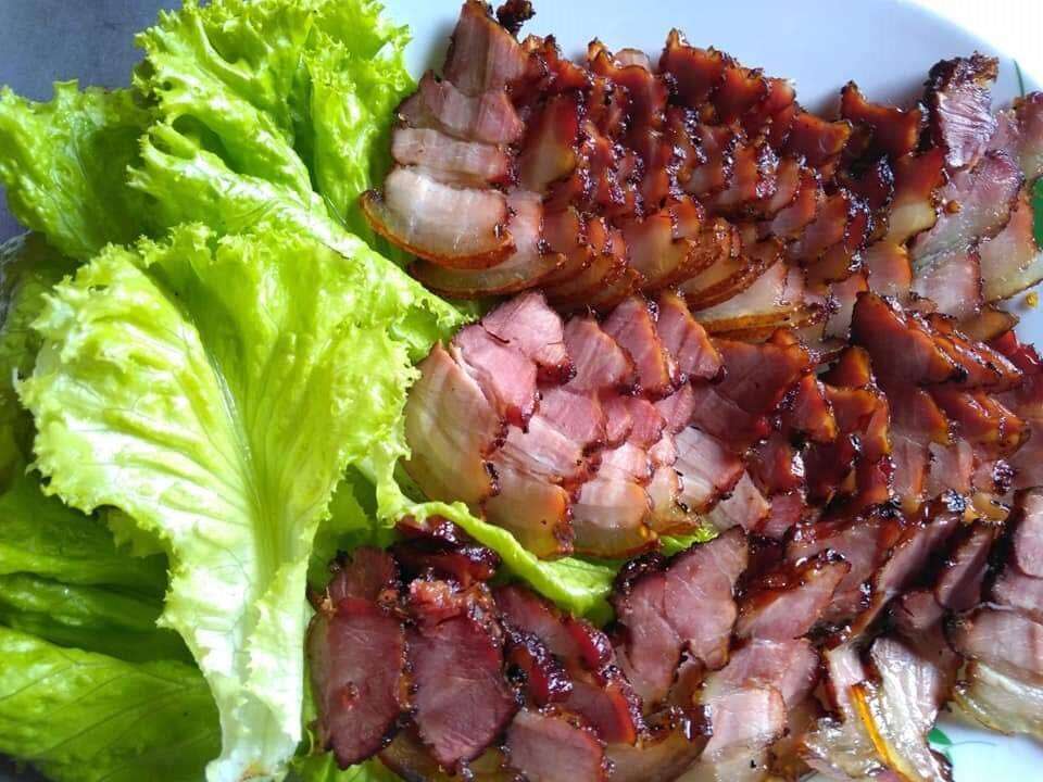 thịt ba chỉ gác bếp 500g đặc sản vùng cao thơm ngon