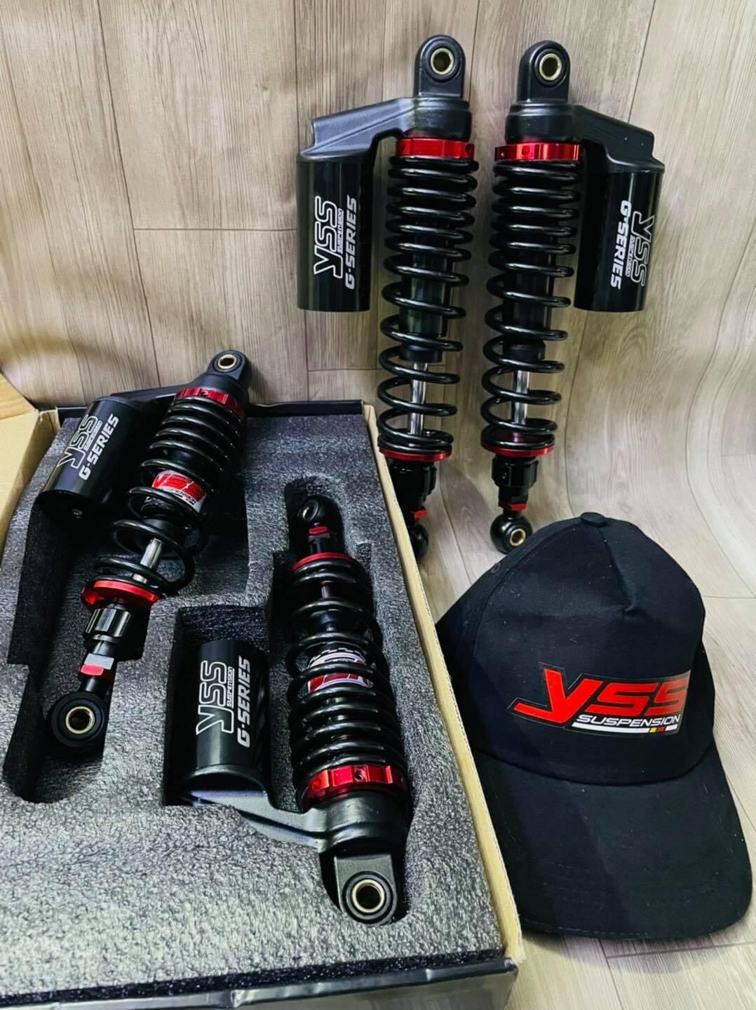 Phuột yss bình dầu đen gắn wave deam