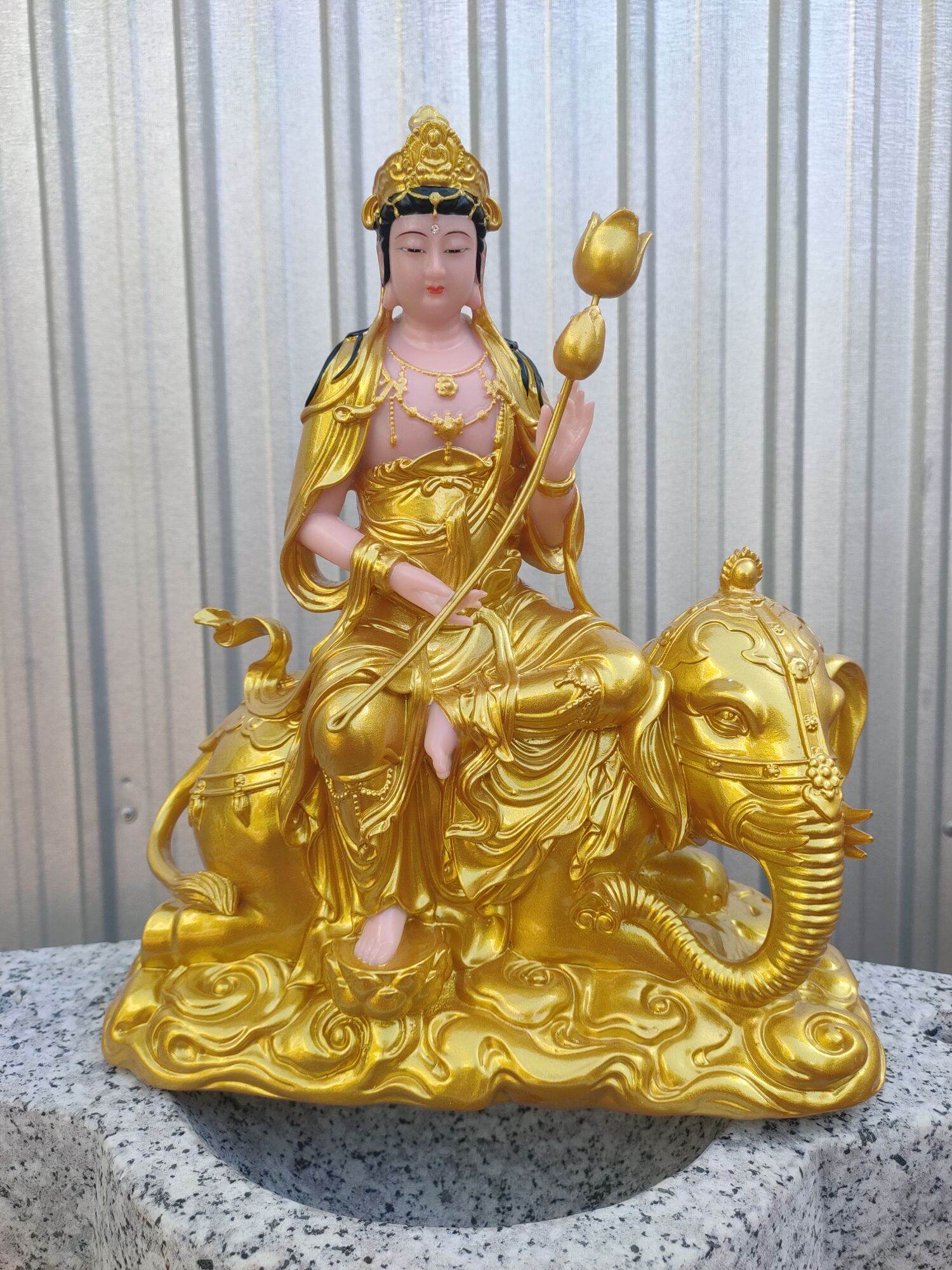 Tượng Phổ Hiền Bồ Tát cao 30cm