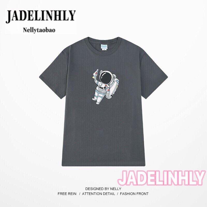 Áo phông nelly heybig CHÍNH HÃNG sale (có sẵn) phi hành gia cầm tên lửa