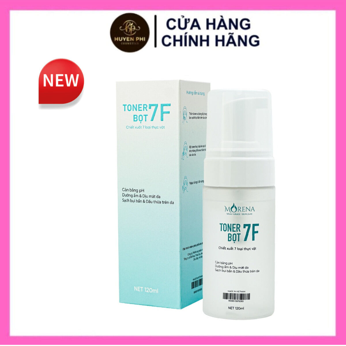 Combo 5 sản phẩm chăm sóc da mặt Huyền Phi chính hãng