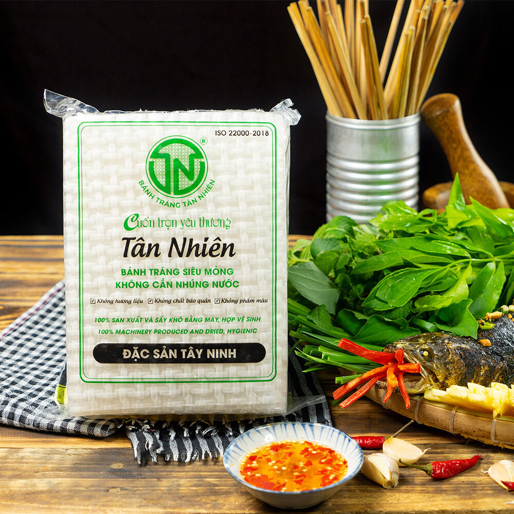 Bánh tráng tân nhiên , bánh tráng mỏng mềm gói 500g