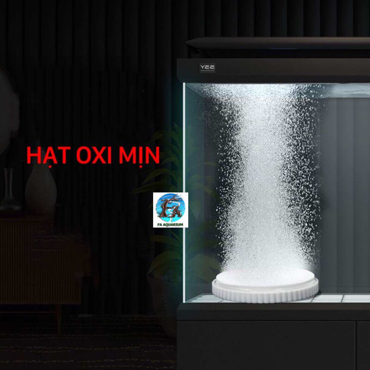 Dĩa sủi oxy siêu mịn Yee cho bể cá, thuỷ sinh