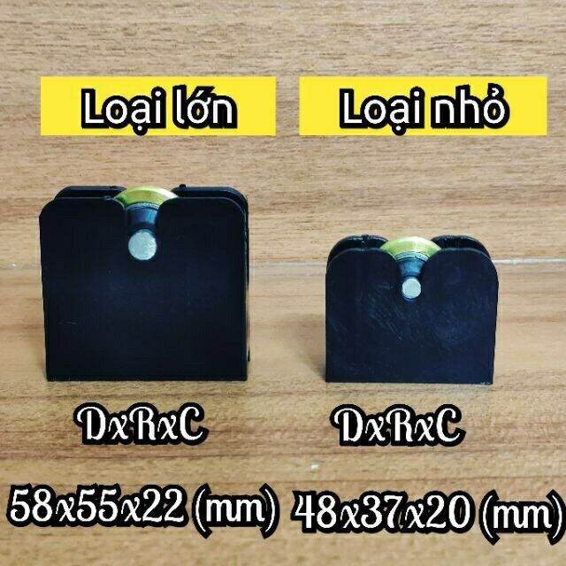 BÁNH XE LÙA CỬA NHÔM - BÁNH XE LÙA CỬA ĐI - BÁNH XE LÙA CỬA SẮT