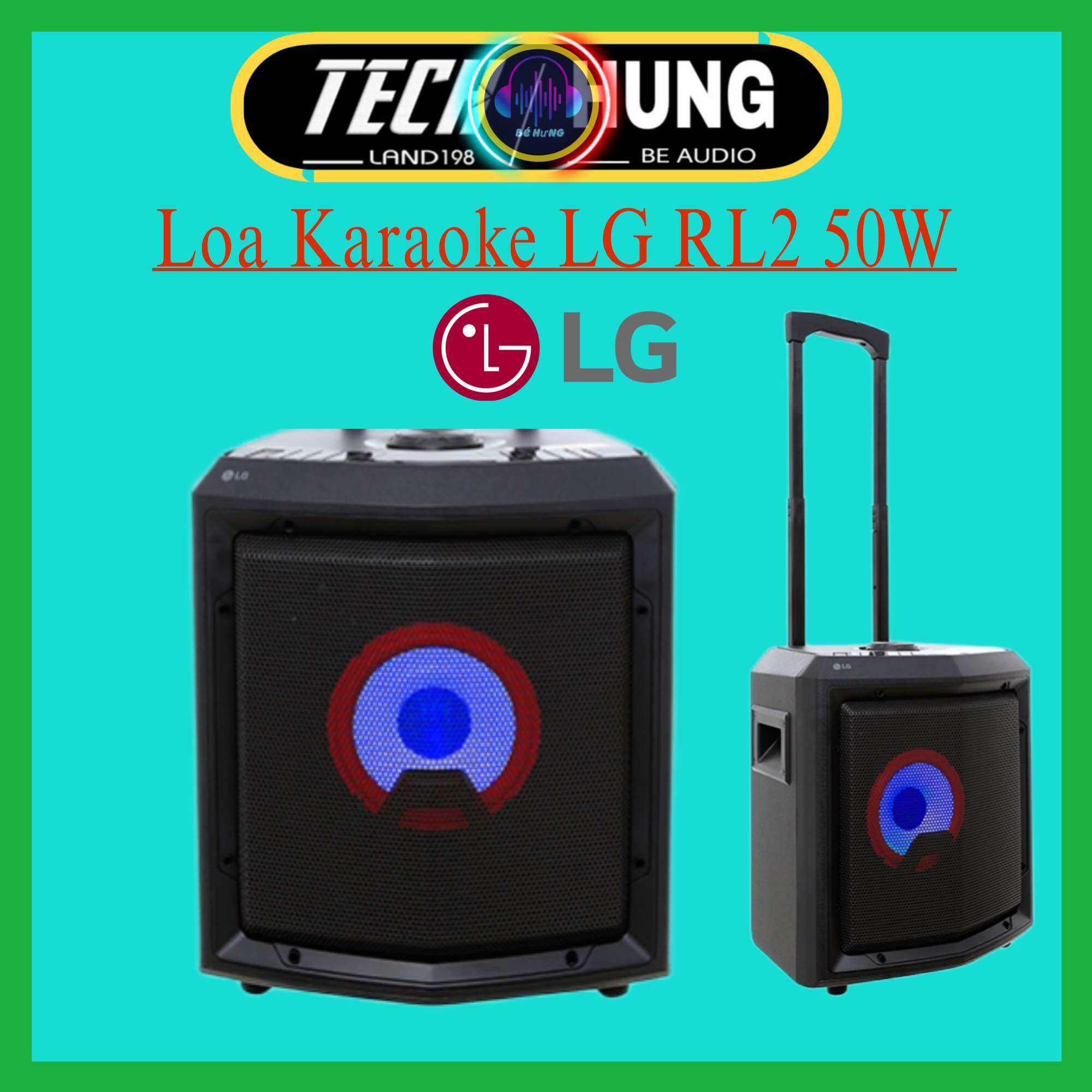 Loa Karaoke LG Xboom RL2 công suất 50W chính hãng Bảo hành 1 năm tại LG