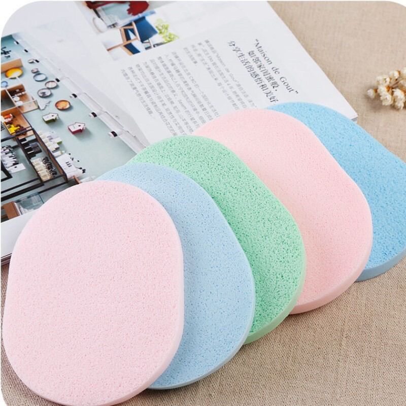 Miếng bọt biển rửa mặt mềm mại loại dày