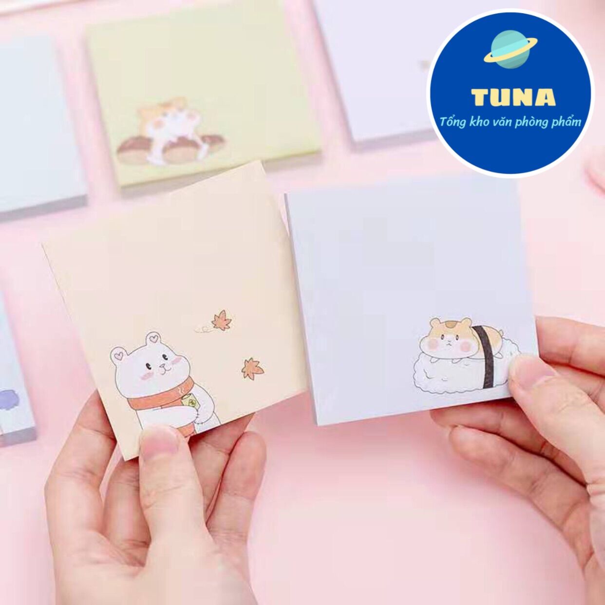 Giấy note gấu nhỏ cute