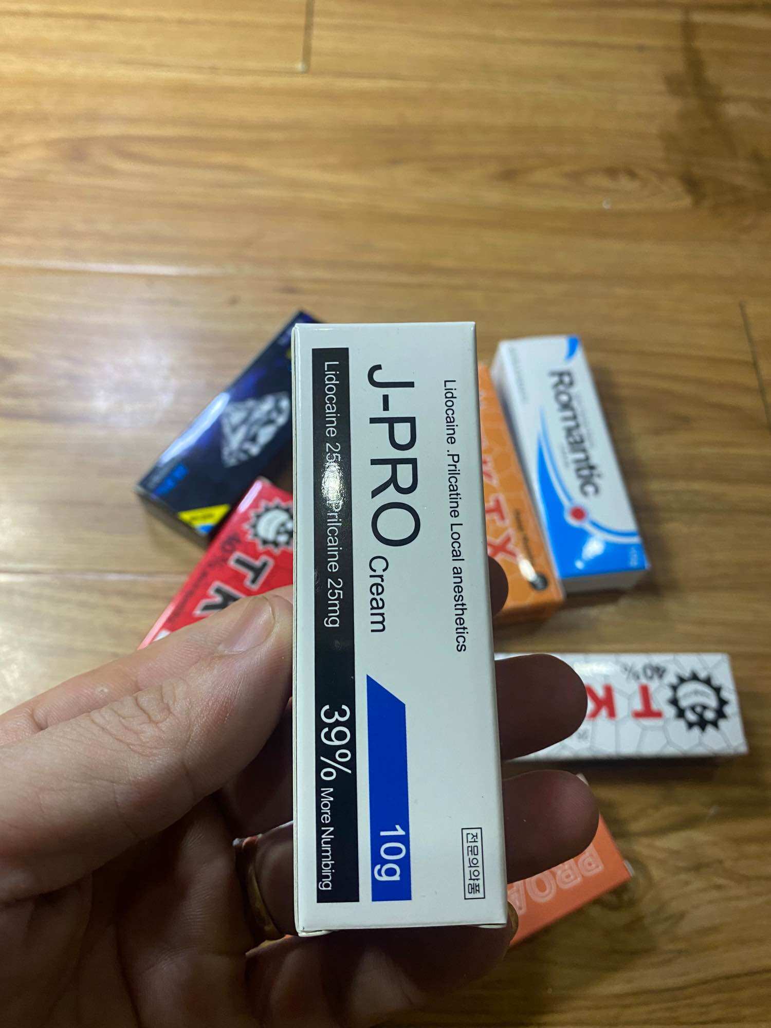 Tuýp tê kem TKTX hỗ trợ phun xăm /Dcpx Doreme