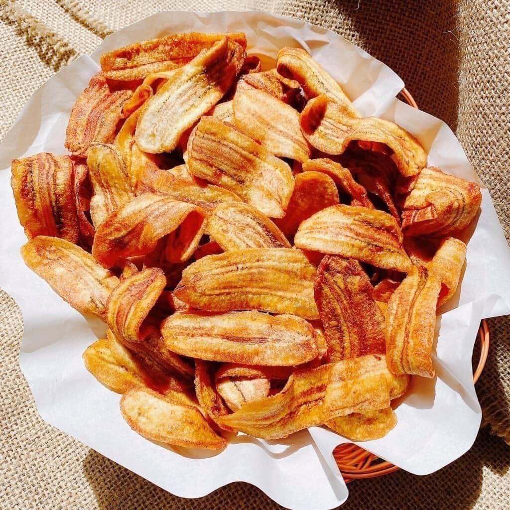 500Gr Chuối Sấy Mộc Không Đường