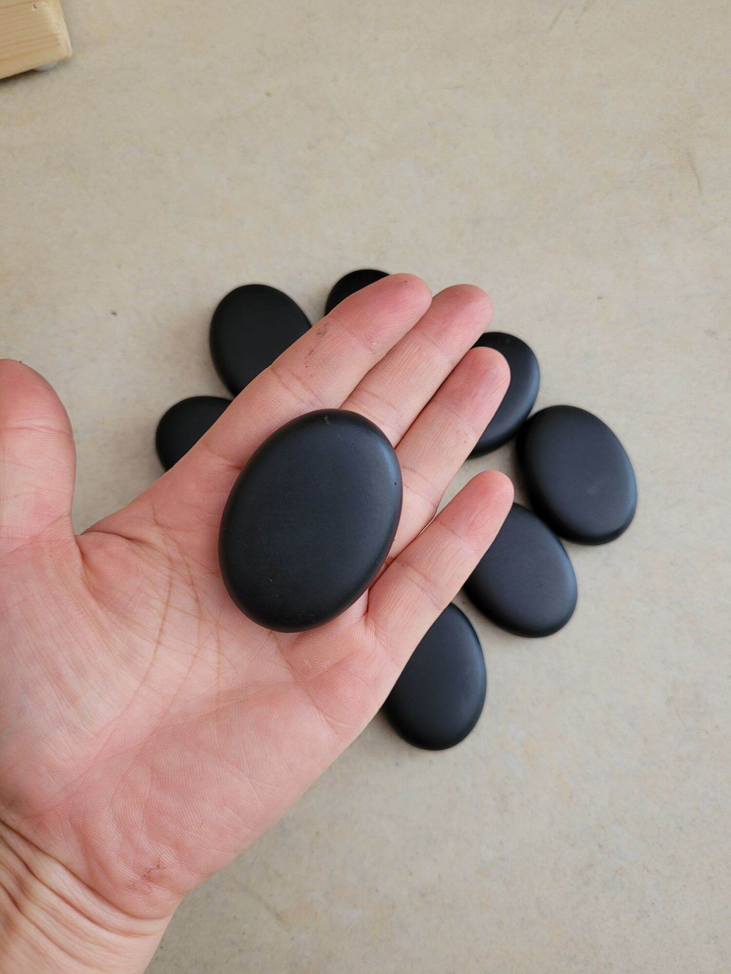 Đá massage nóng Oval nhỏ