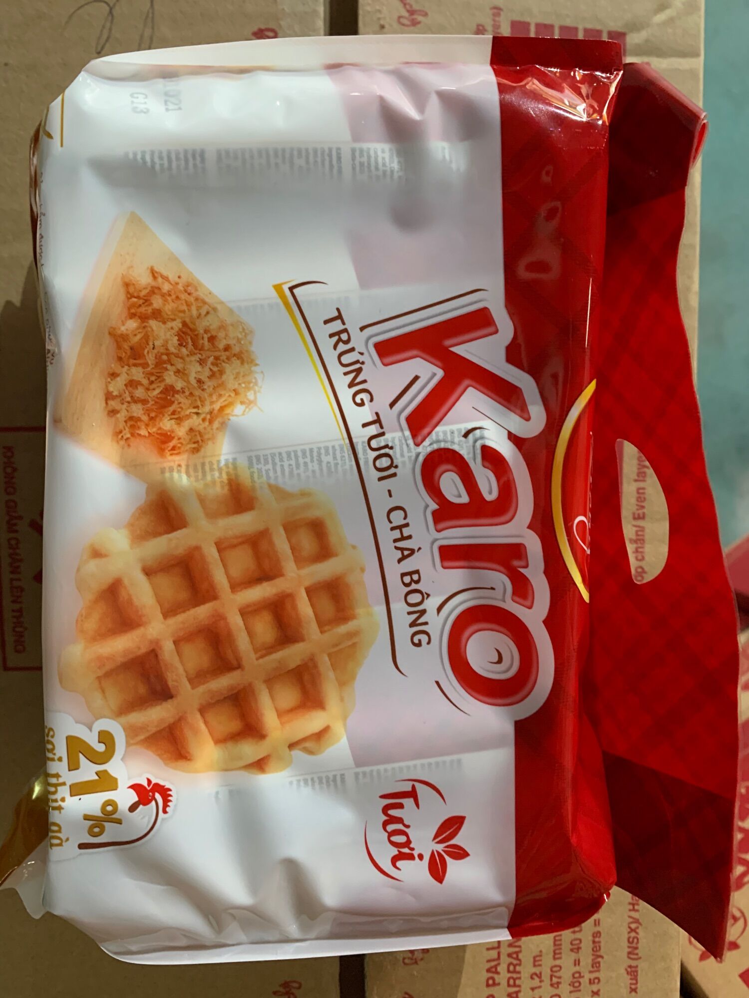 Bánh Karo Trứng Chà Bông Richy