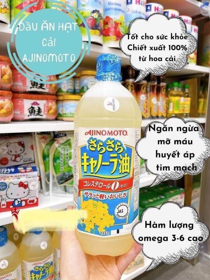 Dầu ăn hoa cải