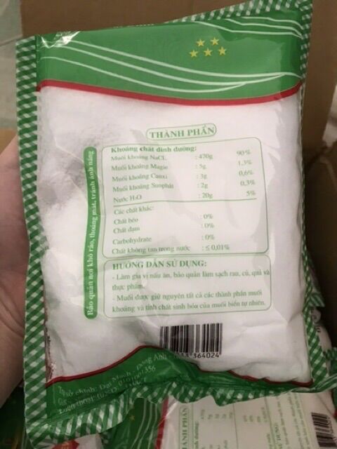 Muối sạch TB - muối tinh 500g