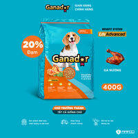 Thức ăn hạt Ganador cho chó vị Gà nướng 400g (400g/3kg)