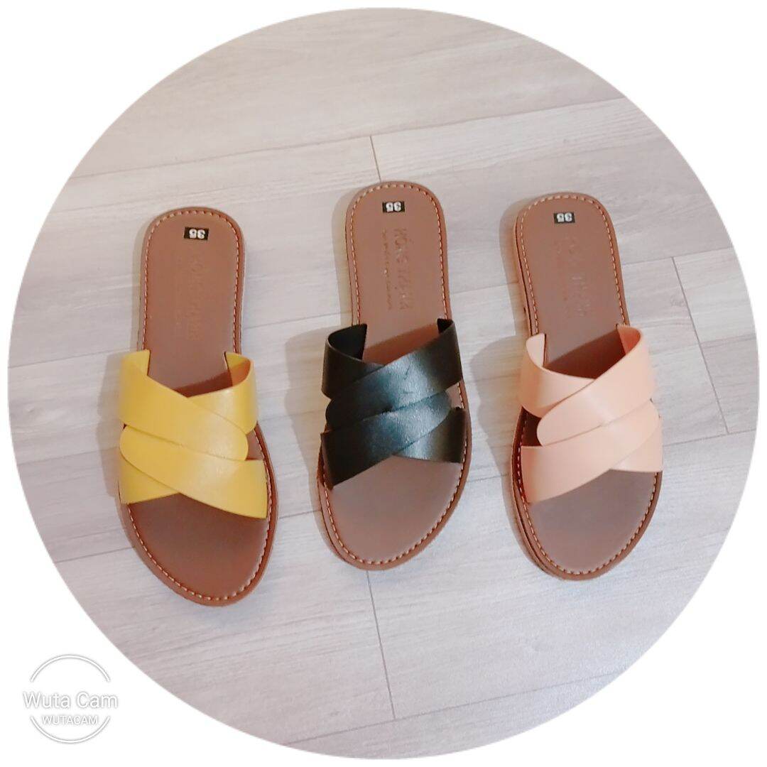 Dép bệt nữ quai trơn size 35-40 chuẩn xk