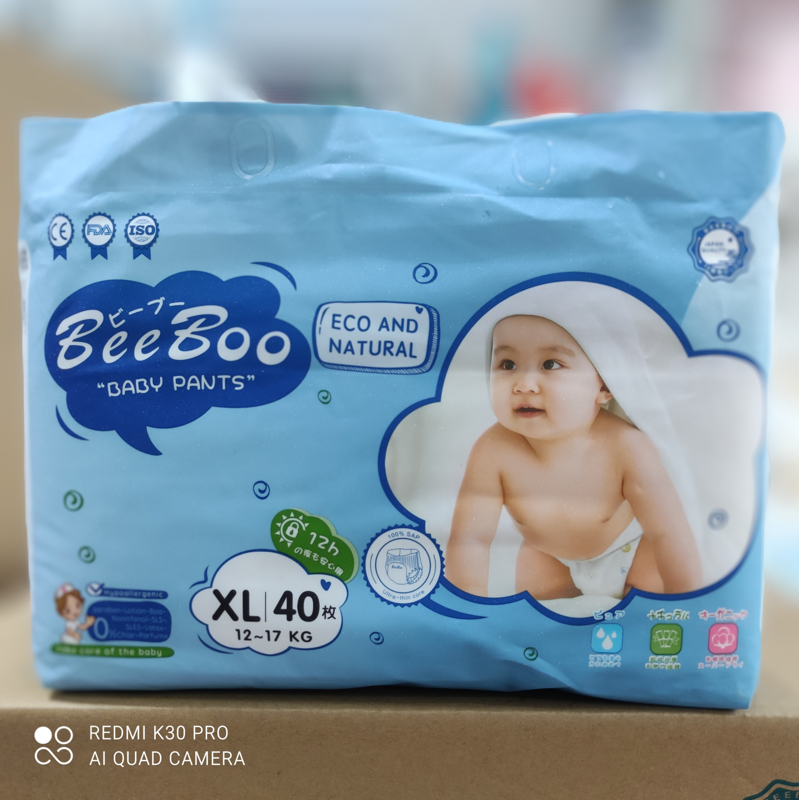 Bỉm Beeboo Nhập khẩu nhật bản Đủ Size