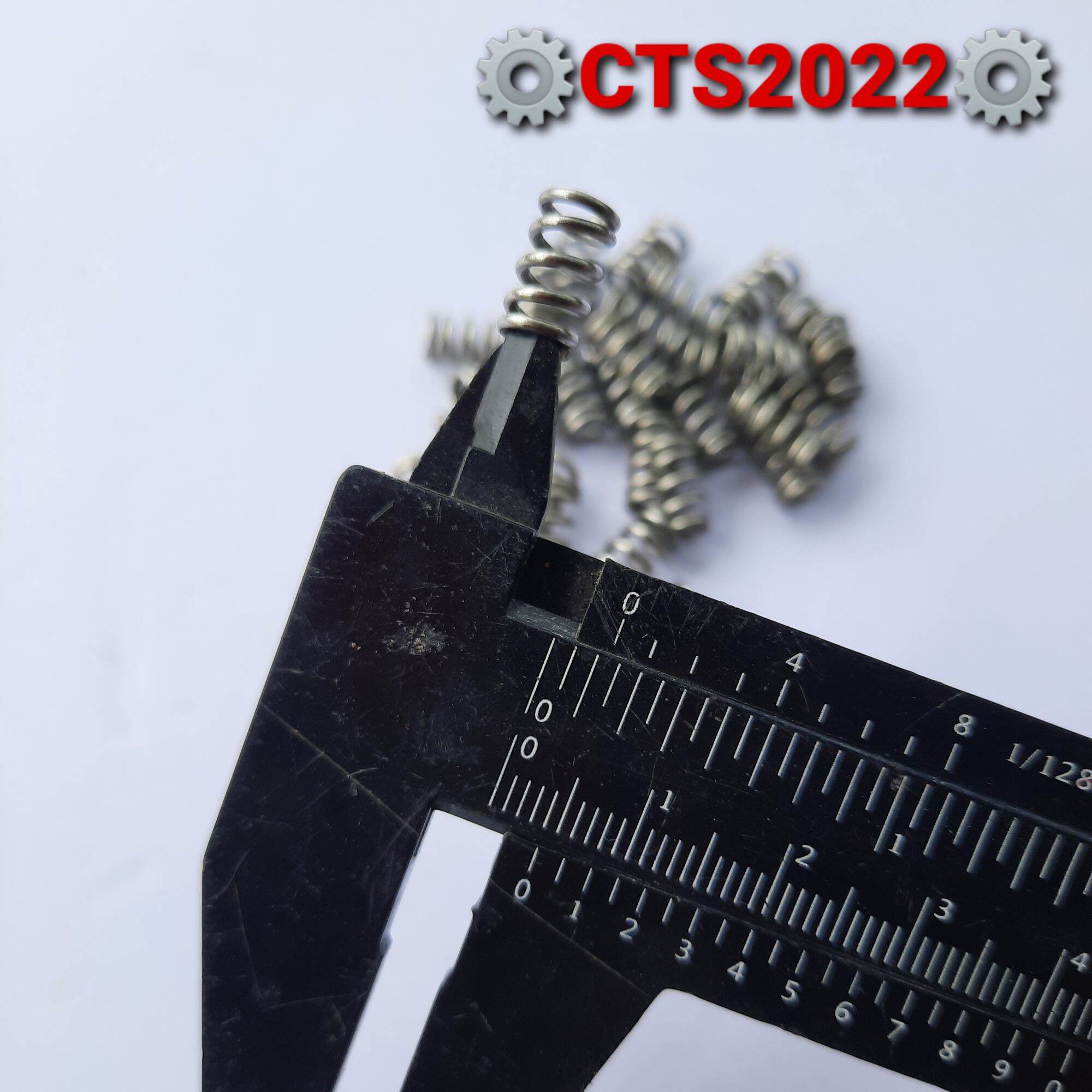 Lò xo nén inox304 phi 6mm sợi 1mm