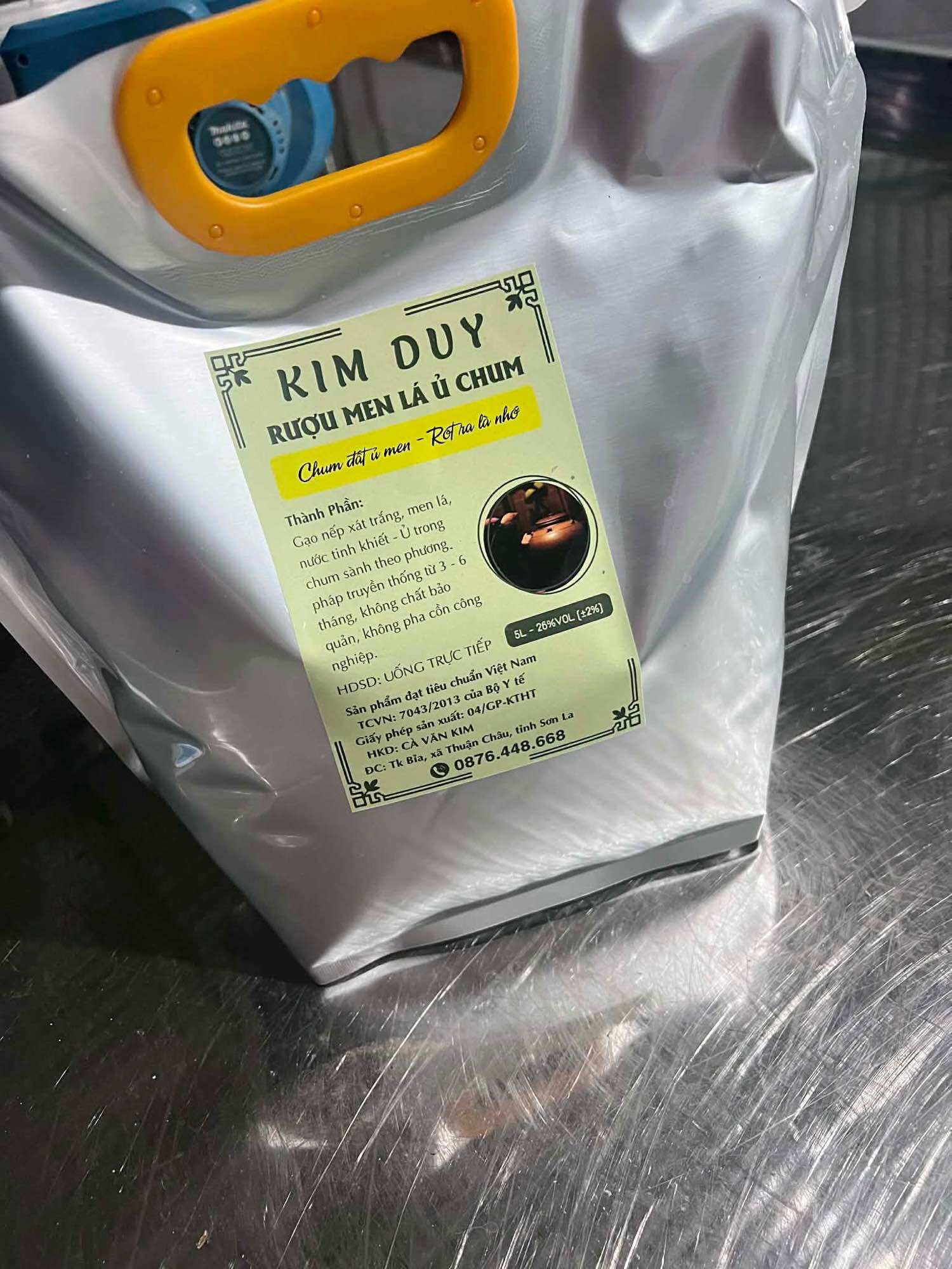 Rượu nếp men lá ủ chum Tây Bắc 26 độ Túi 3L
Uống êm, không đau đầu