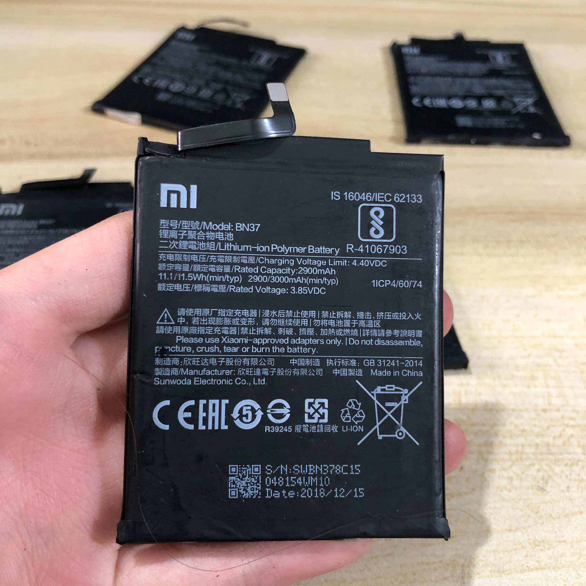 Pin Xiaomi Redmi 6 / 6A ( BN37 ) Zin Hàng Cao Cấp.