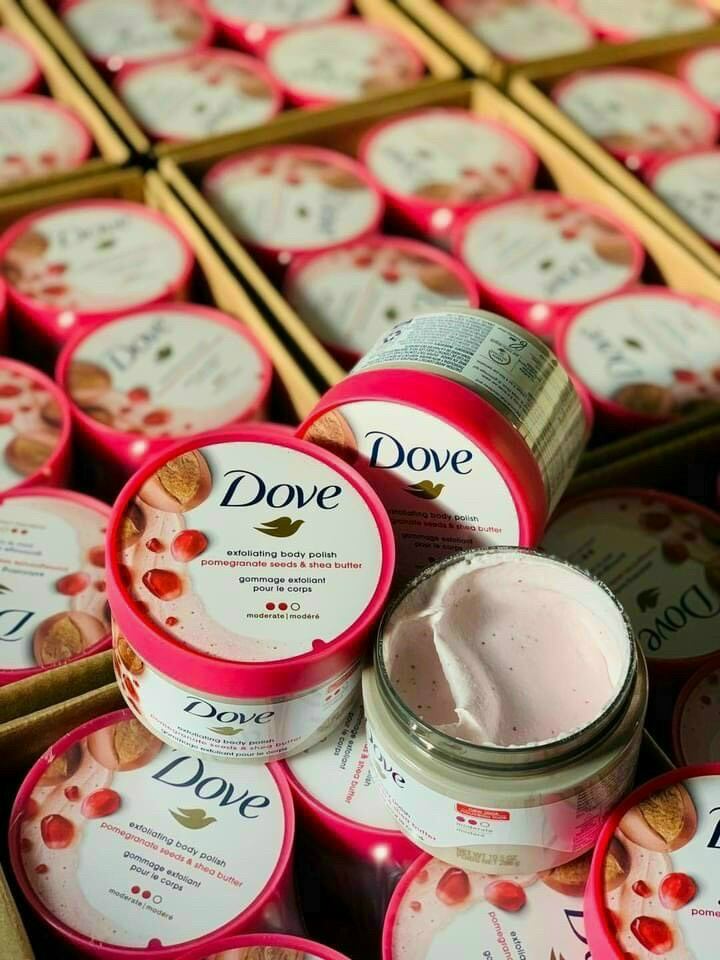 KEM TẮM TẨY DA CHẾT DOVE.