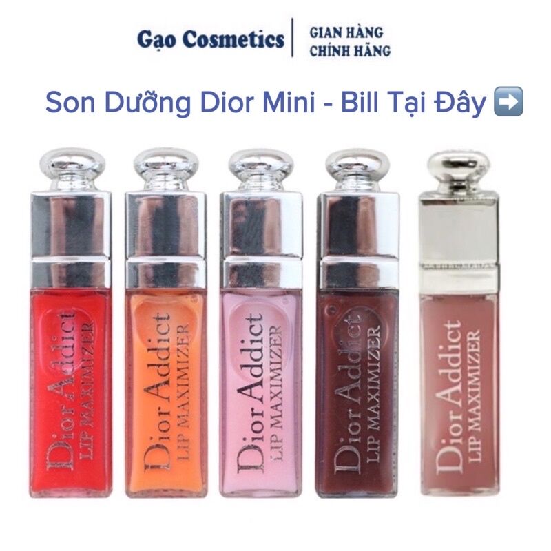 Bill Pháp- Son Dưỡng Môi Dior Addict Lip Maximizer Mini 2ml - Màu 001 Pink