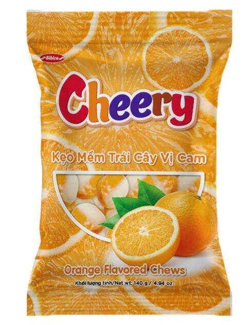 Kẹo mềm trái cây Cheery 140gr Bibica