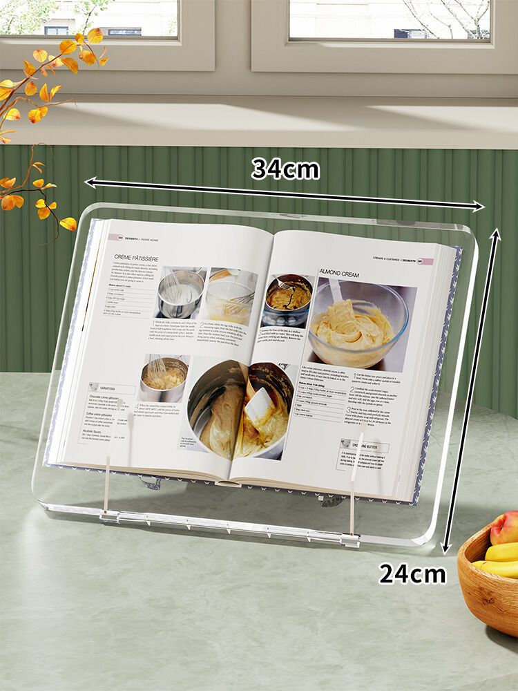 Giá Đỡ Sách Chỉnh Đượ Acrylic Đa Năng