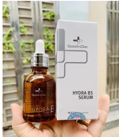 Serum dưỡng trắng da, cấp ẩm phục hồi B5 Goodndoc 30ml