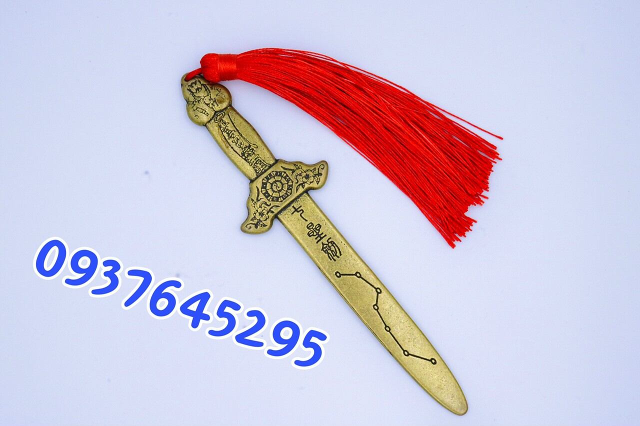 Kiếm thất tinh phong thủy bằng đồng chấn trạch