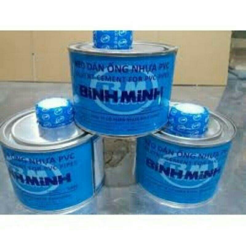 Keo dán ống nhựa 500gr Bình Minh