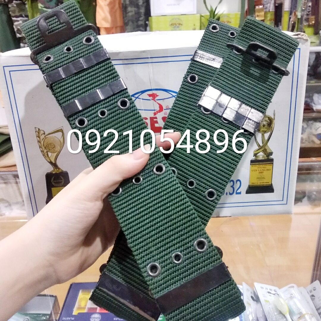 Dây thắt lưng dã chiến - dây lưng đa năng, dây đai lưng bình tông bi đông