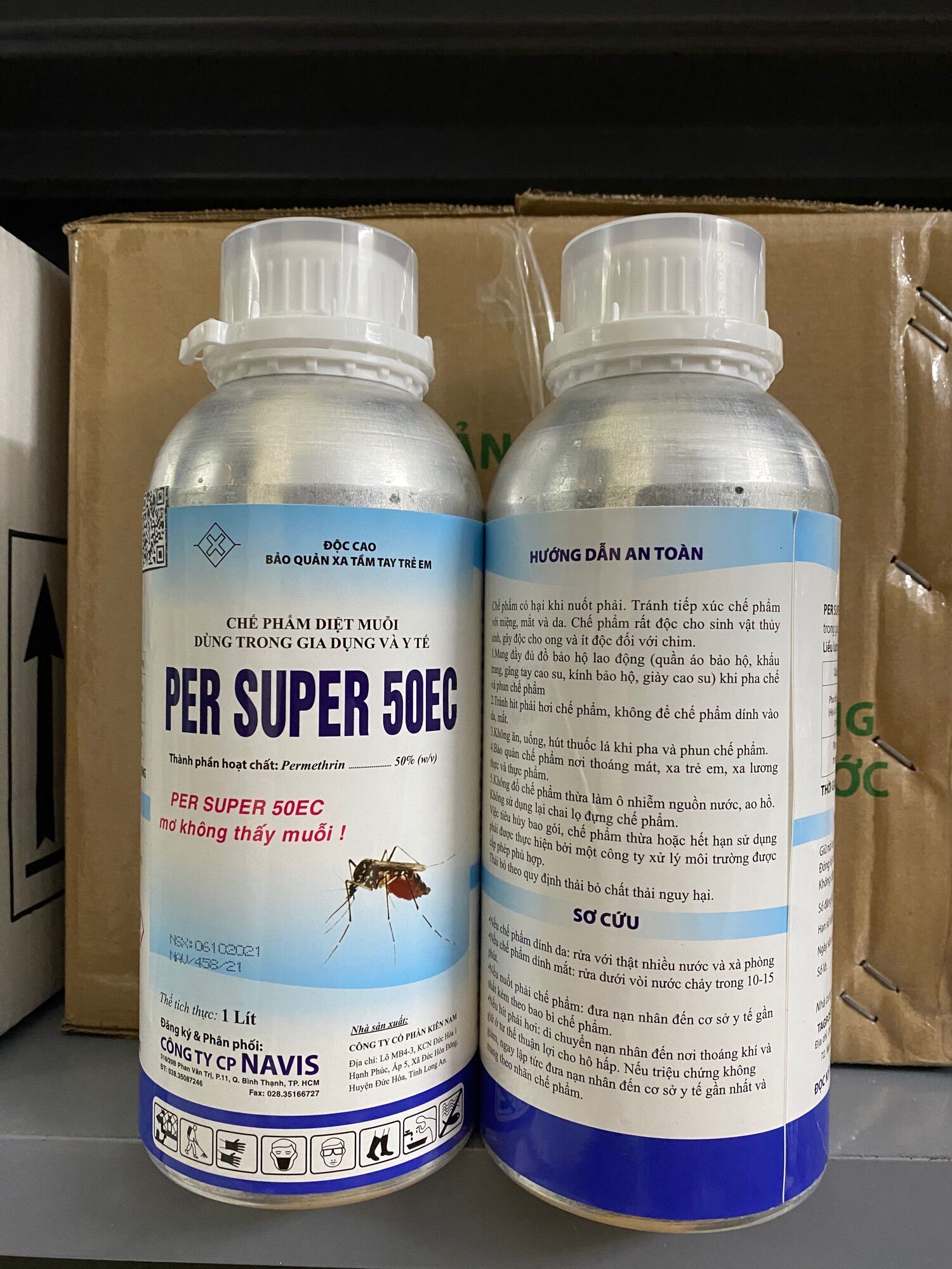 Combo PER SUPER 50EC kèm bám dính ( diệt muỗi, côn trùng)