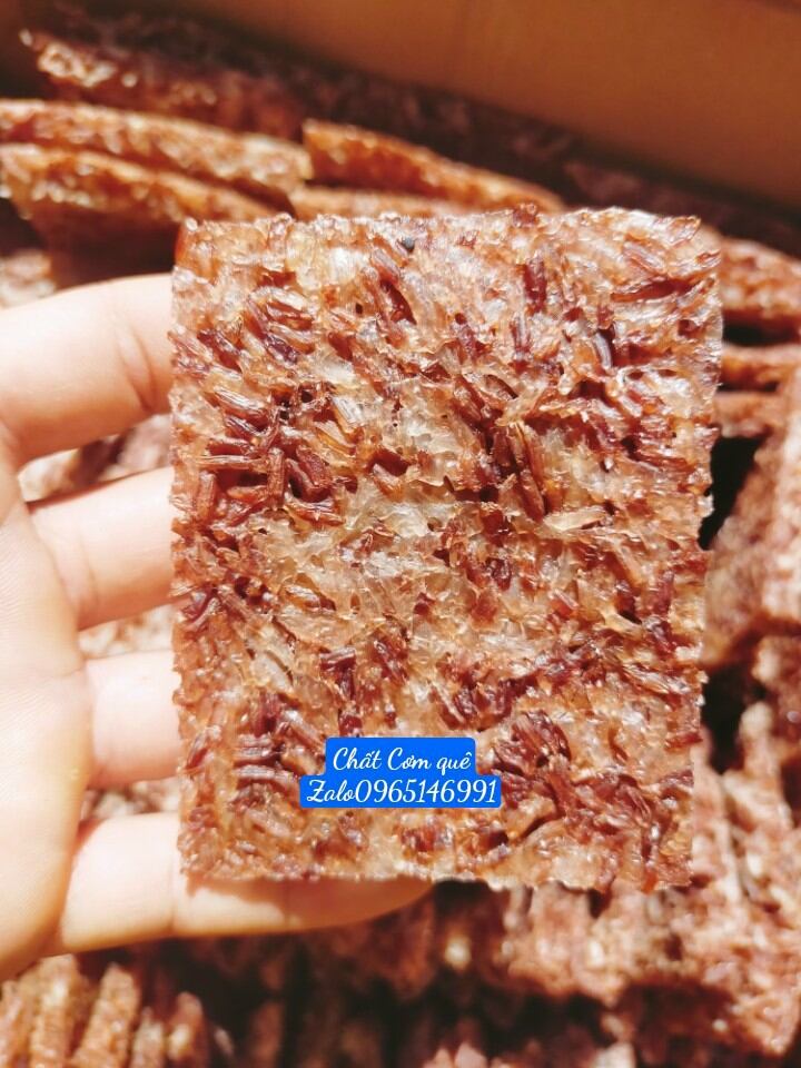 1kg phôi cơm cháy gạo lứt chưa chiên 63k