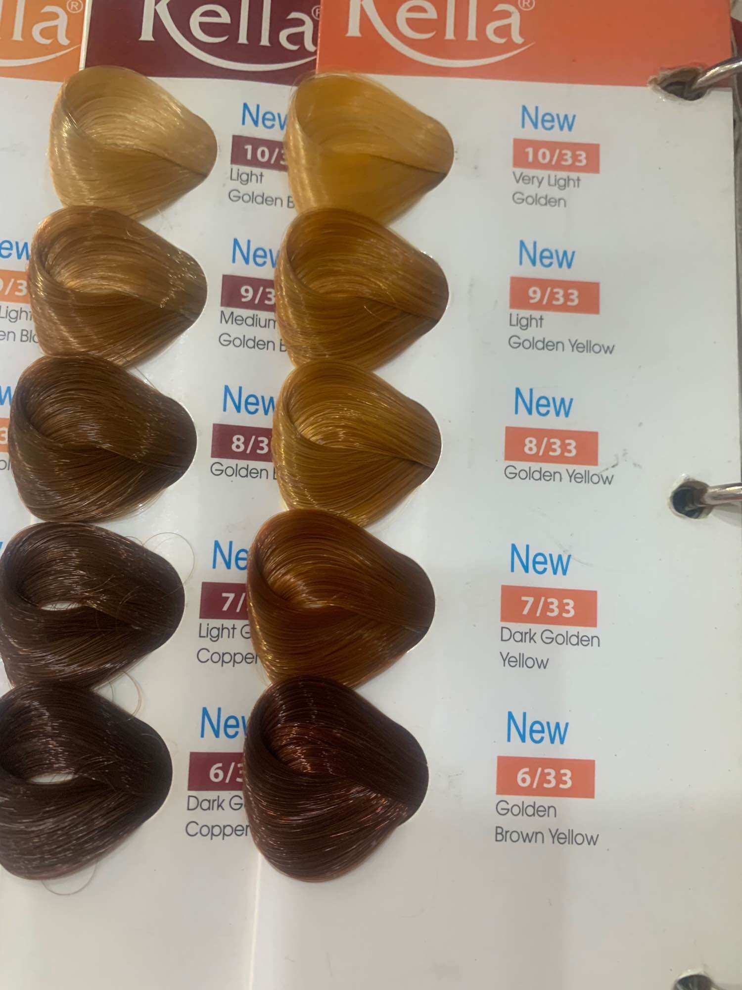 Nhuộm KELLA (nhắn tin cho shop chọn màu) CHƯA CÓ OXI