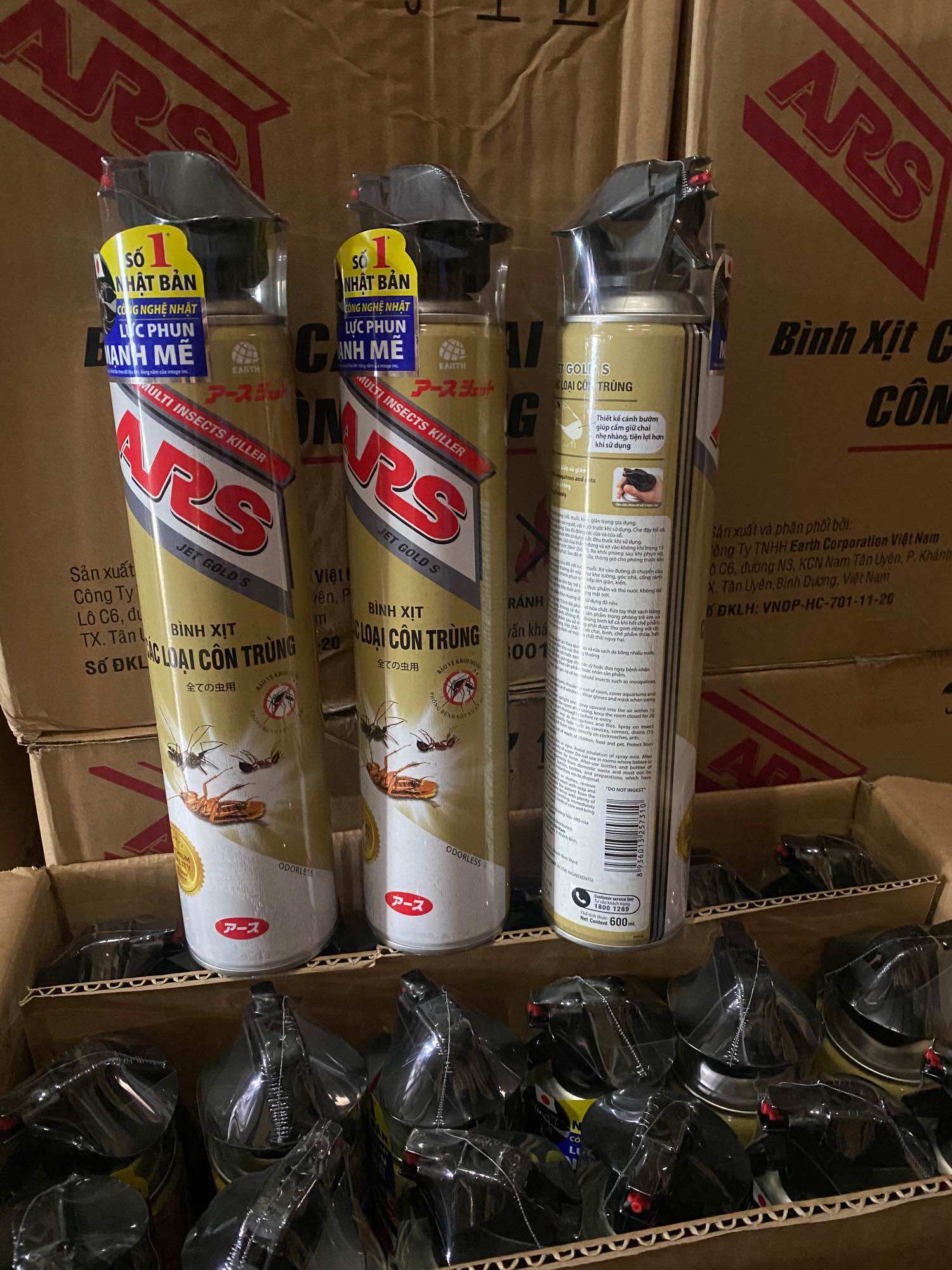 Xịt Côn Trùng 600ml  ARS