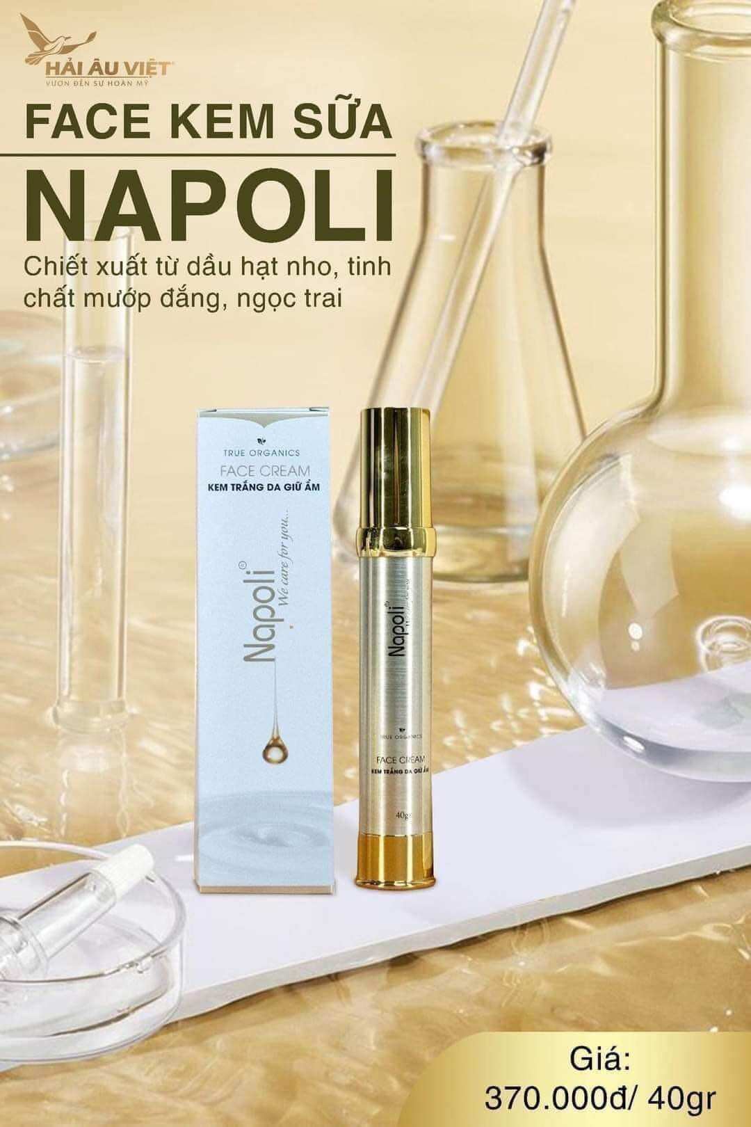 KEM FACE NAPOLI hộp lớn 40g