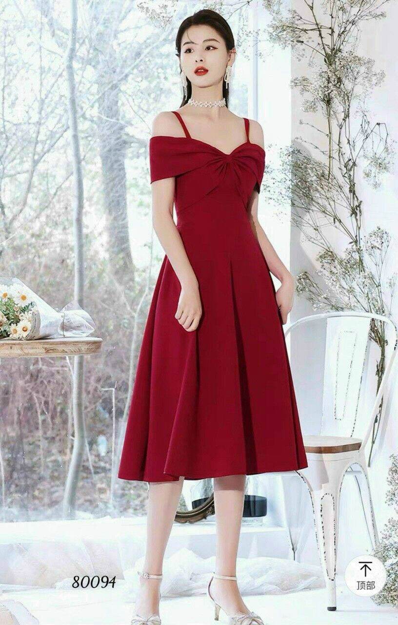   🎋 MẪU MỚI  # 
ĐẦM XÒE FORD TRỄ VAI TIỂU THƯ
