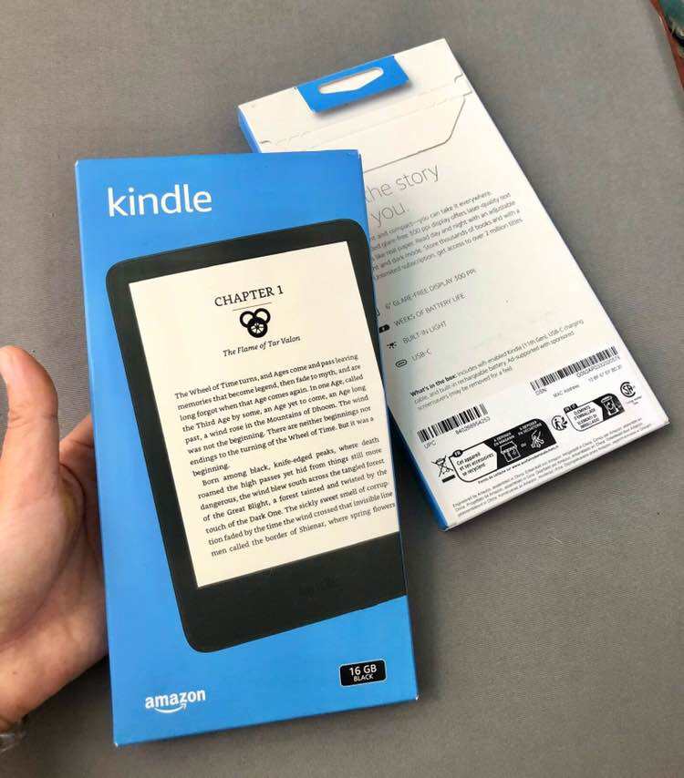 Máy đọc sách Kindle 2022 - 16Gb New seal