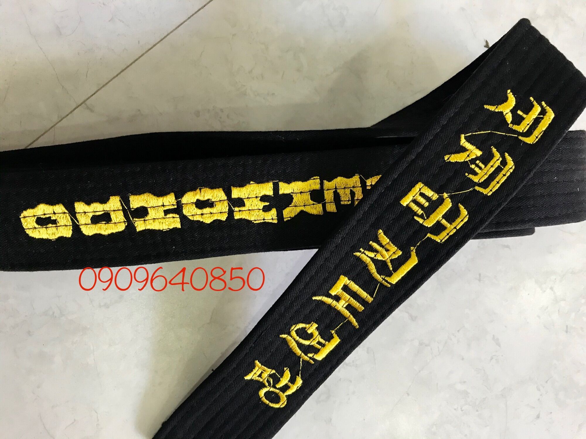 Đai đen Taekwondo loại tốt
