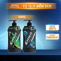 [Mới] Dầu gội Xmen Amazon Hunt/ Vegas Delight 630g - Công nghệ mùi hương giúp tinh thần phấn chấn