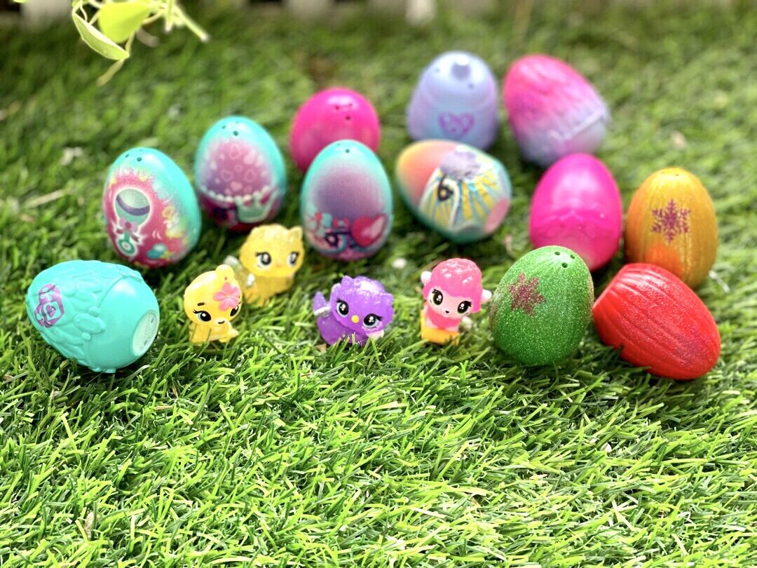 TRỨNG HATCHIMALS MÙA 10- xoa nở thú đáng yêu