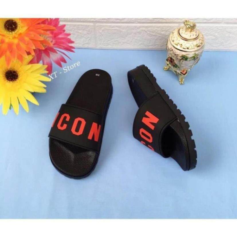 Dép  lê  quai  ngang  Icon  đế  cao